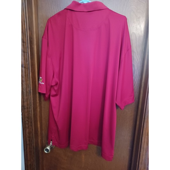 Monterey Club men's red Dry Swing Sz. XXL The Tribute golf shirt. Rare. Polo. - Picture 2 of 4